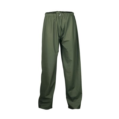 PU waistband trousers