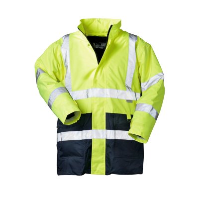 Warning protection parka