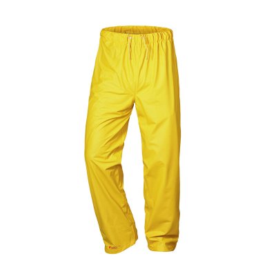 PU waistband trousers