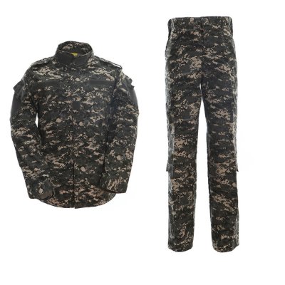 Military Tactical Combat Uniform Acu Rip-Stop High Quality Poly/Cotton Fabric Military Uniform