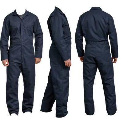 Coverall Working Uniform Cotton Polyester Safety Clothing for men's High Quality customs logo color size