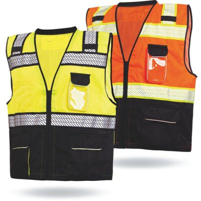 Fashion style wholesale professional useful safety vest for outside work protective mesh fabric