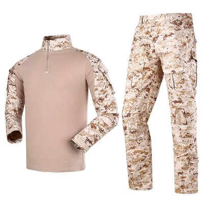 Digital desert Tactical Airsoft Combat Uniform Rip-Stop milit
