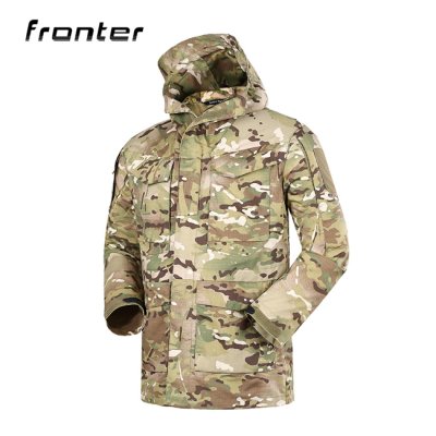 Military Khaki Field Outdoor Tactical Man Coat Mens Us Army J